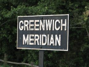 Greenwich Meridian Marker; England; East Sussex; Sheffield Park